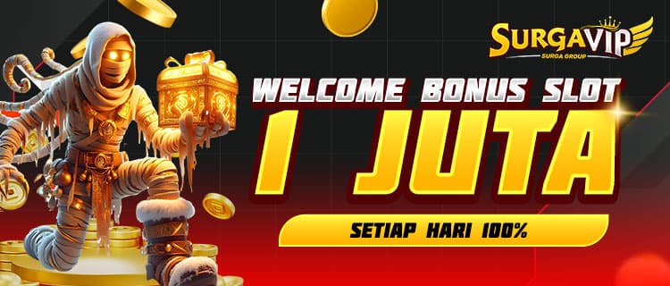 BONUS SLOT 1 JUTA SETIAP HARI 100%