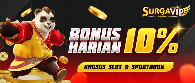 10% Extra Bonus Harian Sportbook & Slot